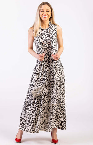 Vintage Ivory Leopard