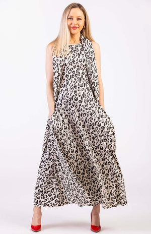 Vintage Ivory Leopard