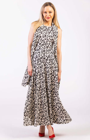 Vintage Ivory Leopard