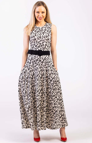 Vintage Ivory Leopard