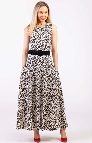 Vintage Ivory Leopard