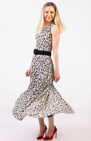 Vintage Ivory Leopard