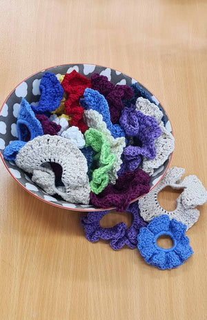 Hand Crochet Scrunchie