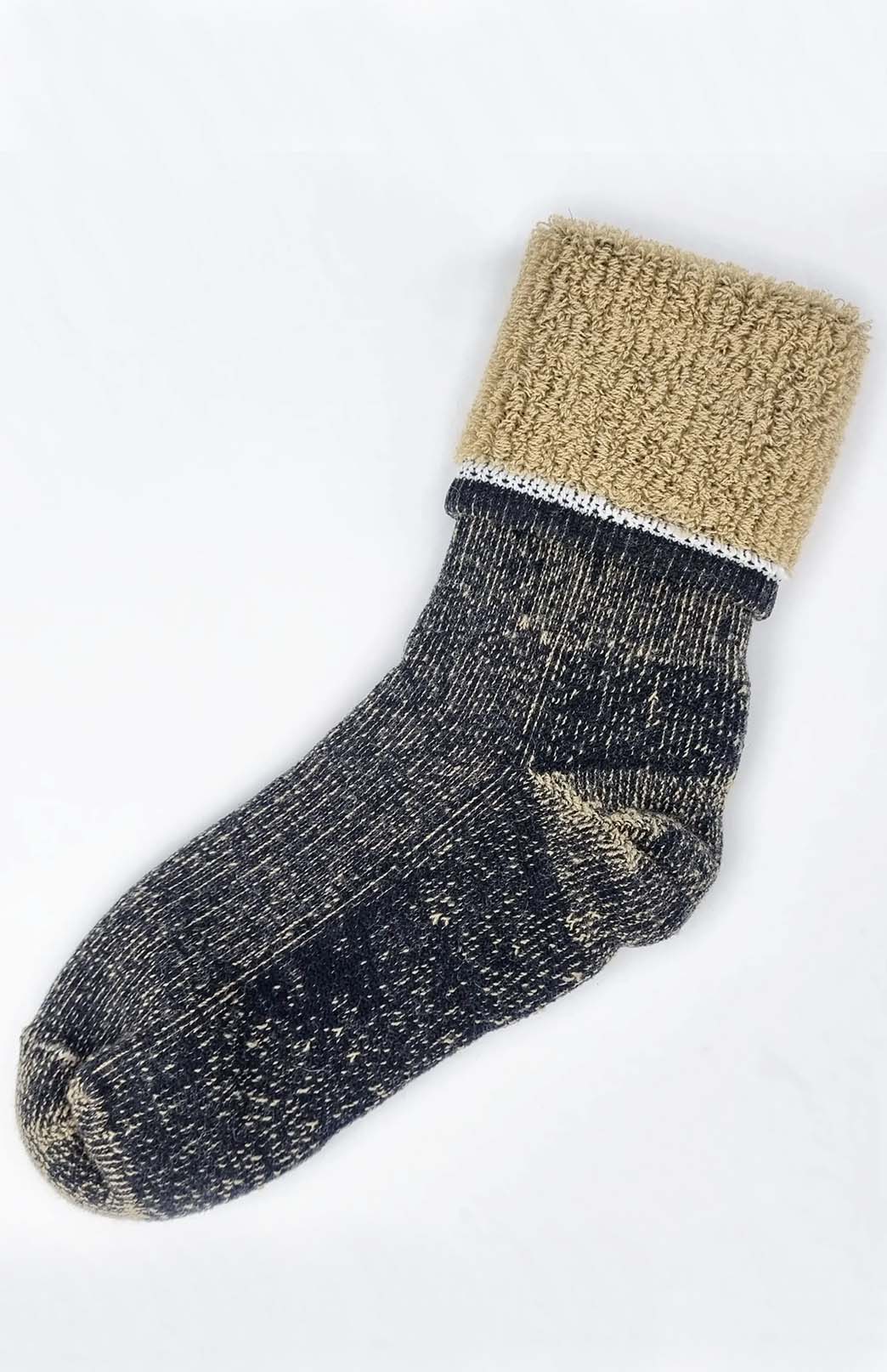 Black Tan Unisex Merino Wool &amp;amp; Yak Socks
