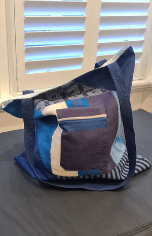 Smitten Patchwork Tote Bag