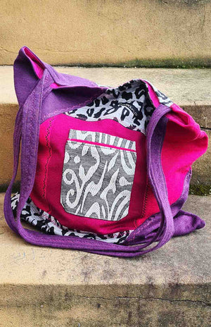 Pink & Purple Bag