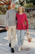 Raspberry Pink Women&#39;s Merino Wool Long Sleeve Top with Raglan Sleeves
