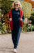 Chilli Red Women&#39;s Merino Wool Thermal Fleece Hoody

