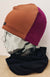 Cinnamon & Magenta Unisex Merino Wool Thermal (360g) Beanie
