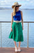 Green Leaf Women&#39;s Merino Wool Twirl Skirt
