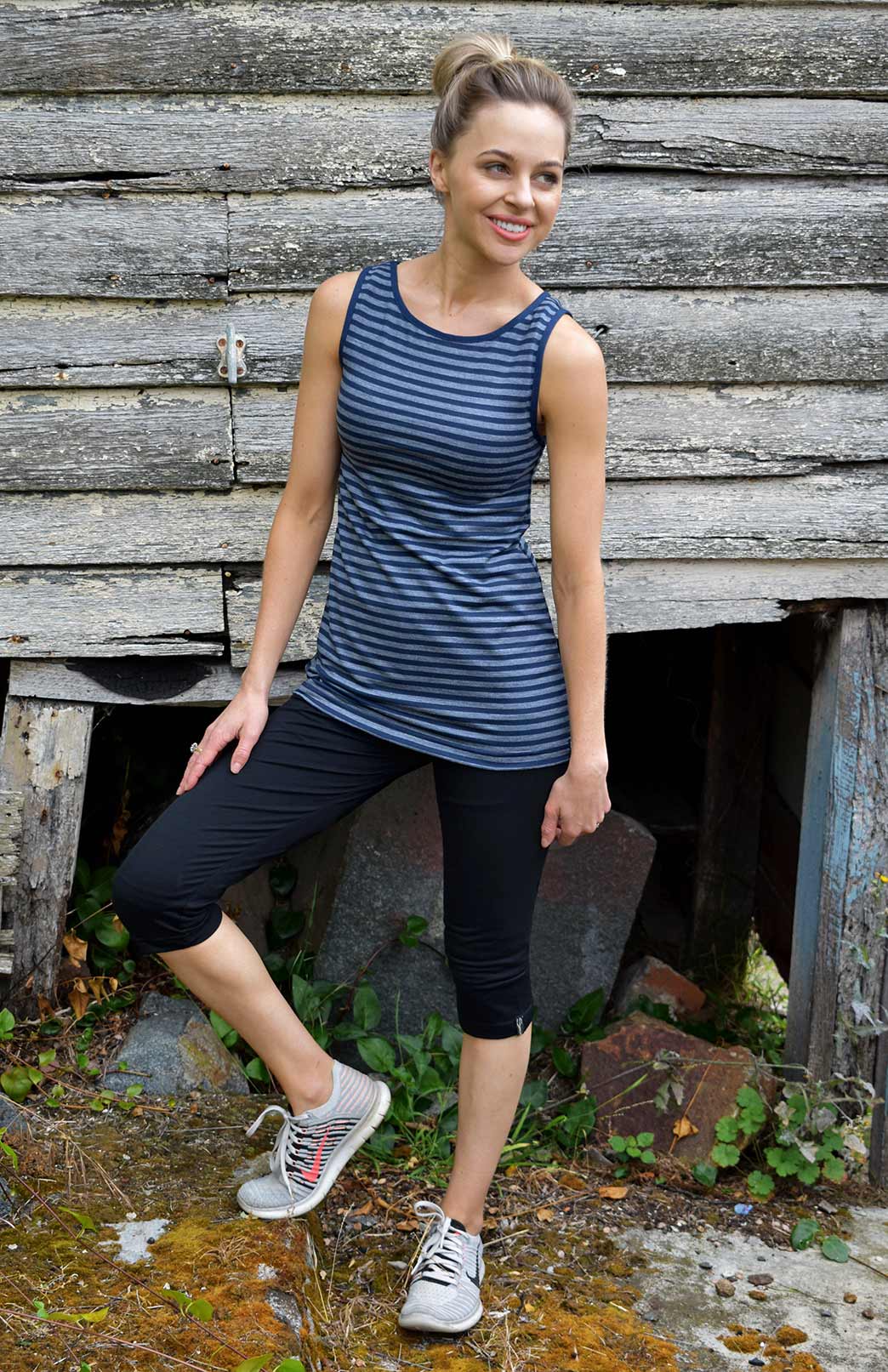 Seamless Butt Lifting Workout Leggings For Women High Knee Length Yoga Pants   eBay