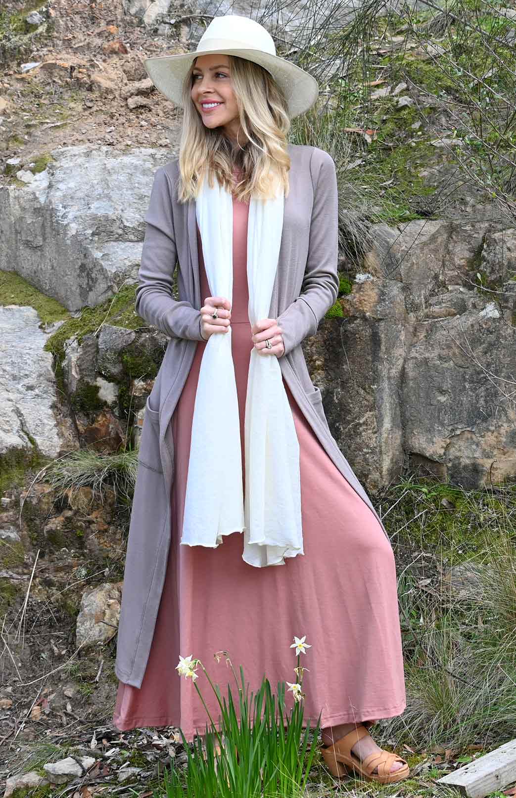 Women's Merino Wool Long Sleeve Cardigan