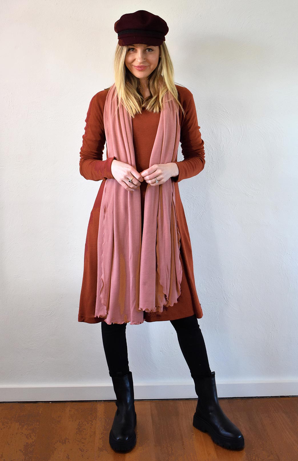 Women's Merino Wool Swing Dress