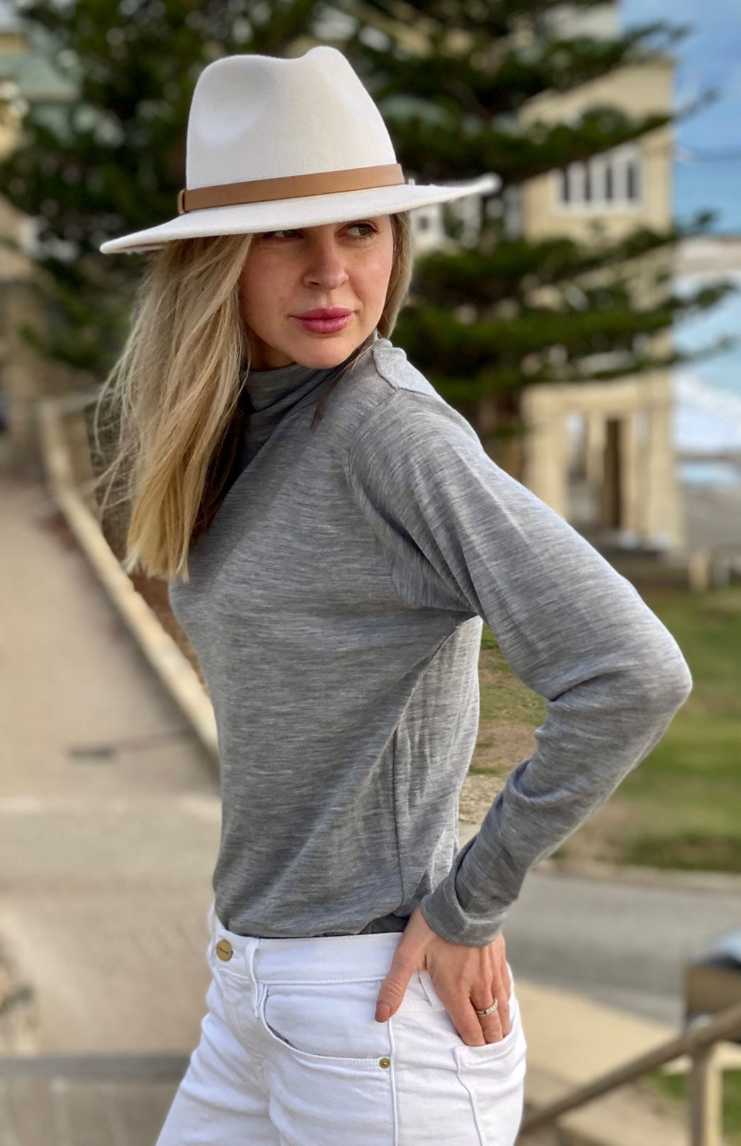 Women's Turtle Neck Fashion Top | Smitten Merino