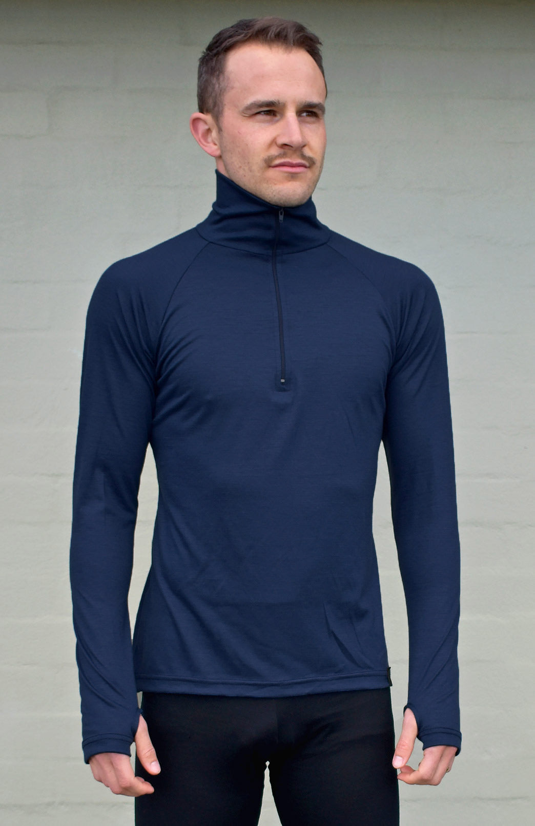 Merino zip neck hotsell